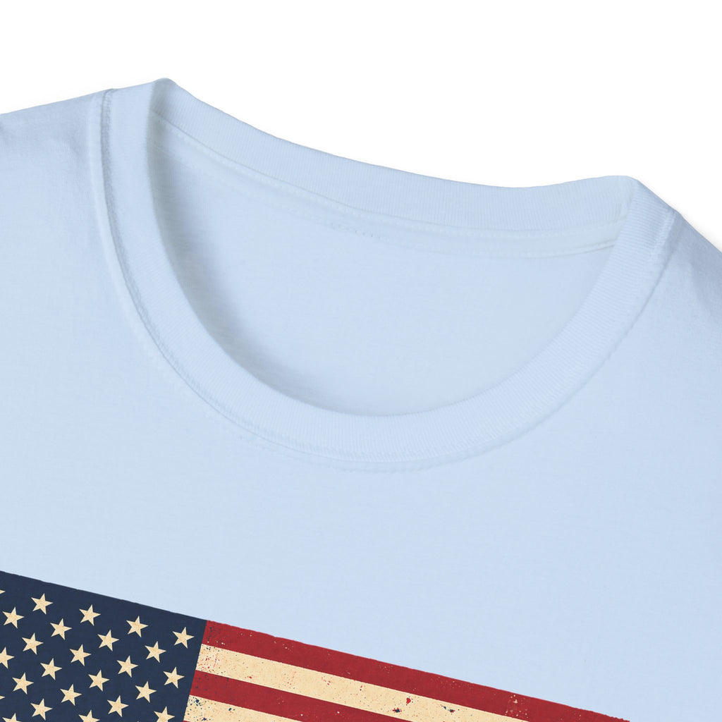 American Flag Mountains Tee
