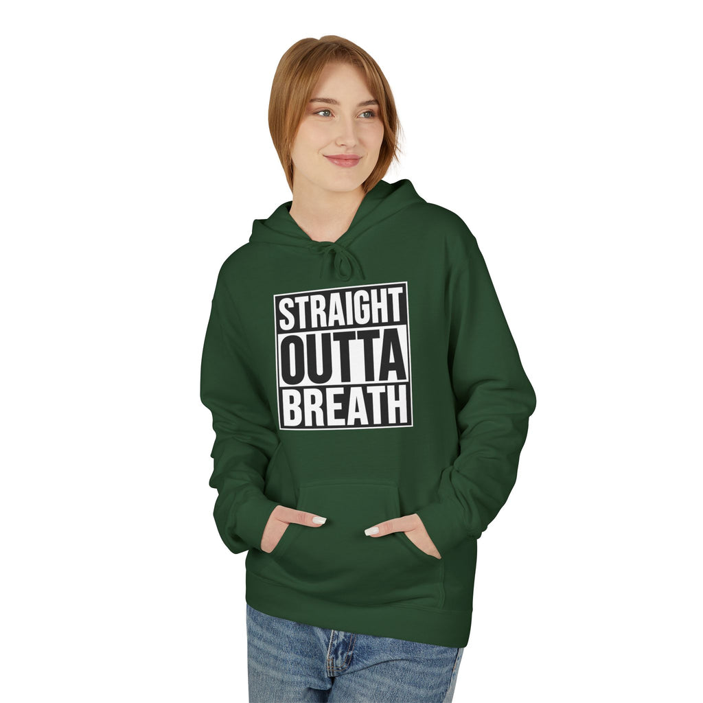 Straight Outta Breath Hoodie
