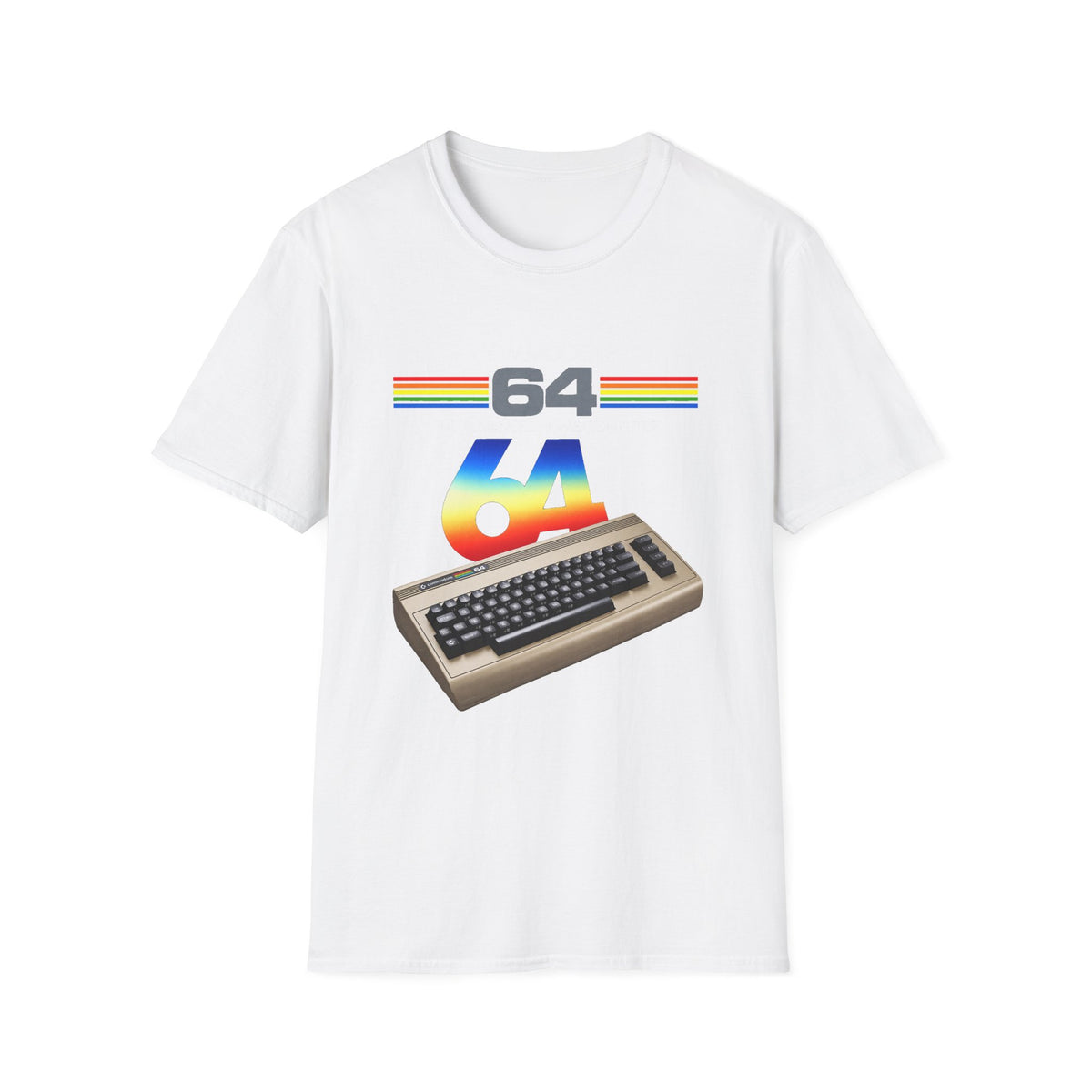 Commodore 64 Rainbow Tee