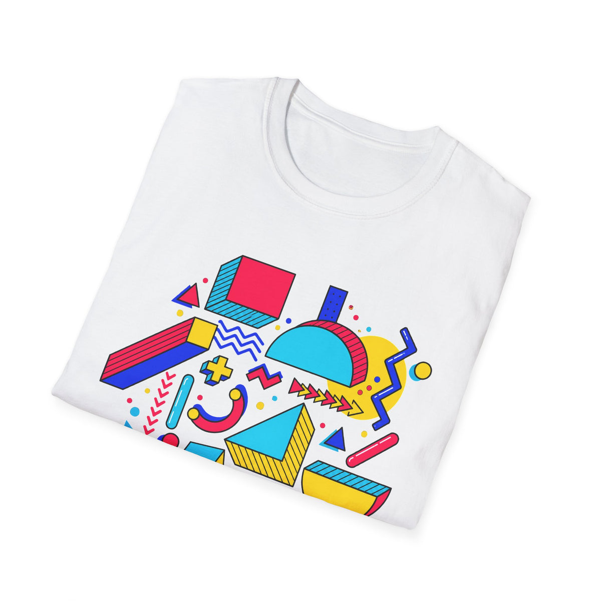 Retro 80s Shapes Tee
