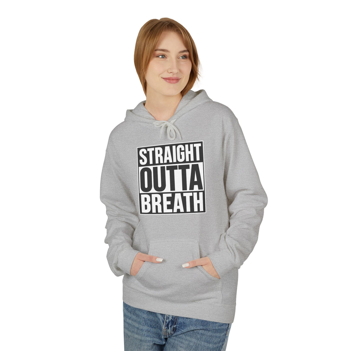 Straight Outta Breath Hoodie
