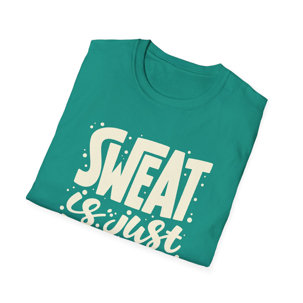 Sweat Is Just Fat Crying Tee