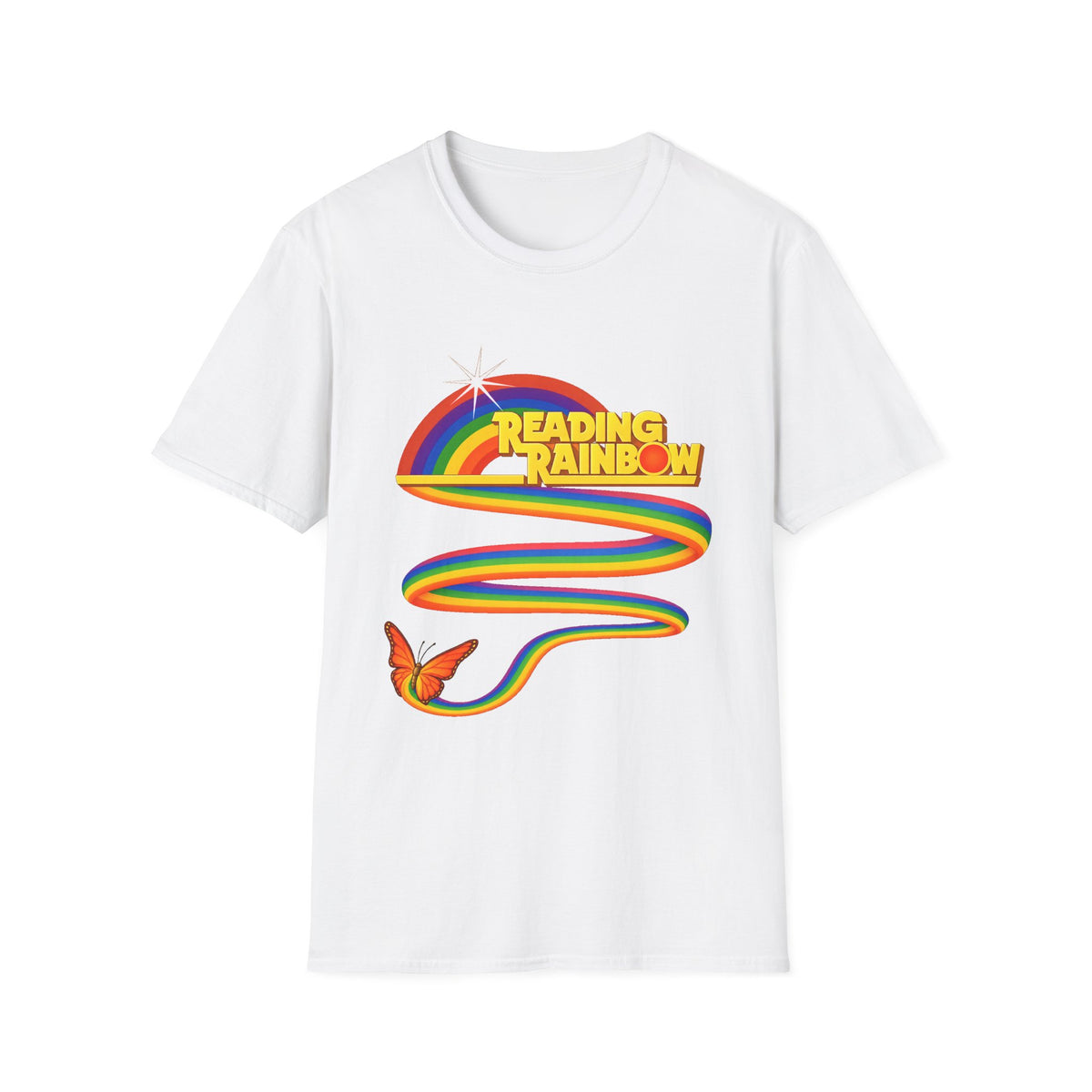 Reading Rainbow Ribbon Tee