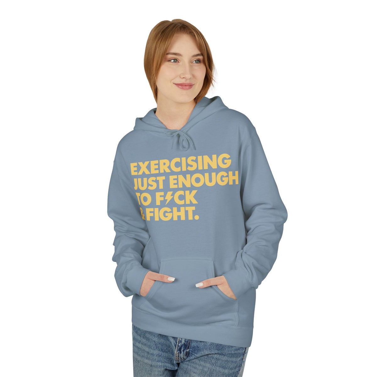 Exercising Just Enough Hoodie