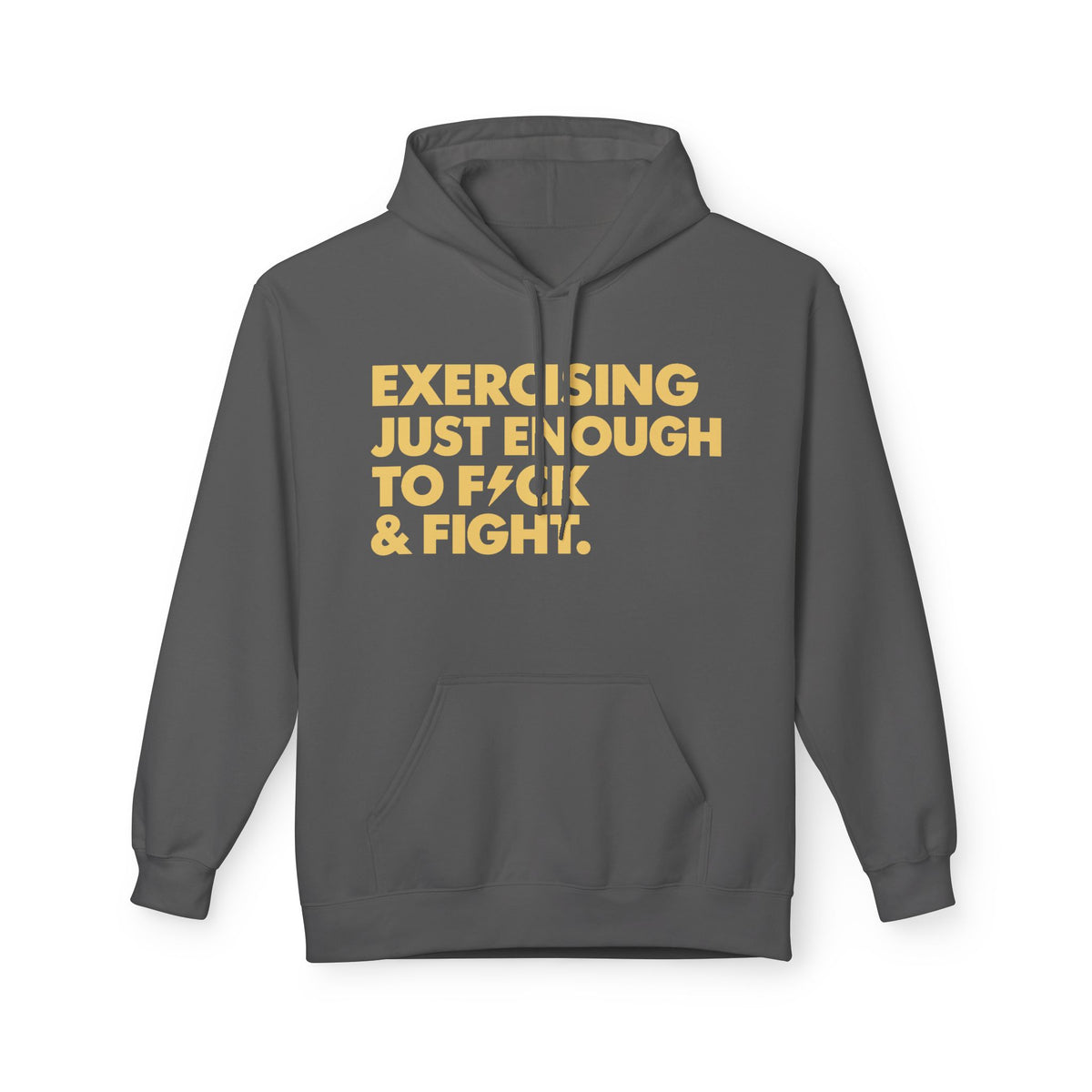 Exercising Just Enough Hoodie