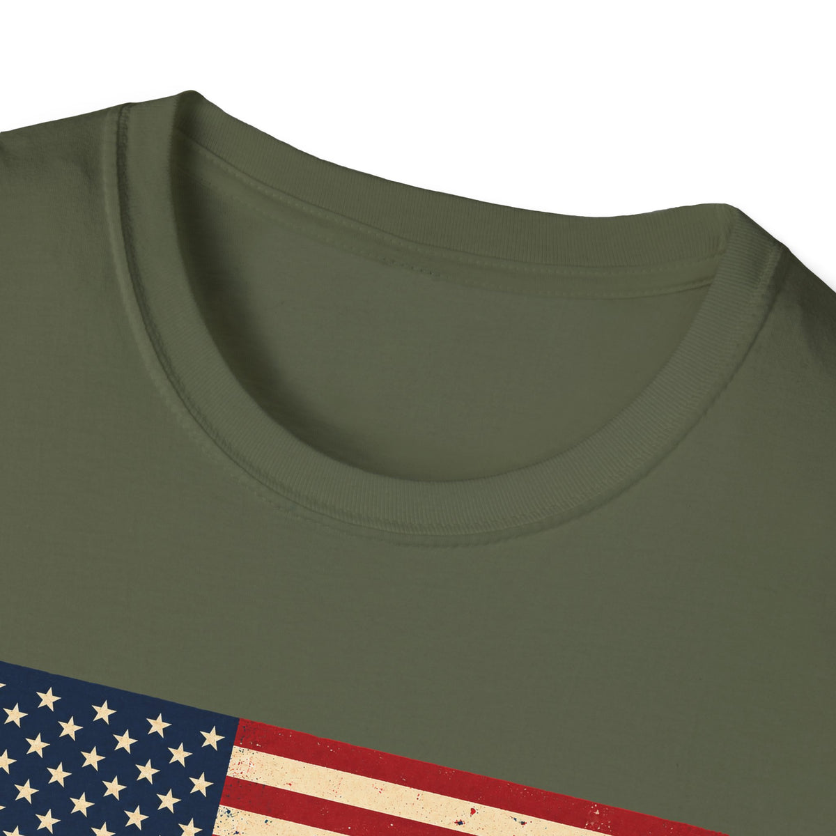 American Flag Mountains Tee