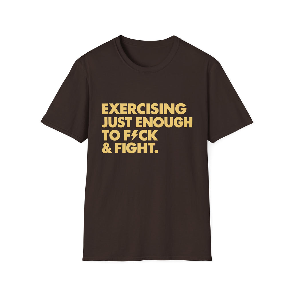 Exercising Just Enough Tee