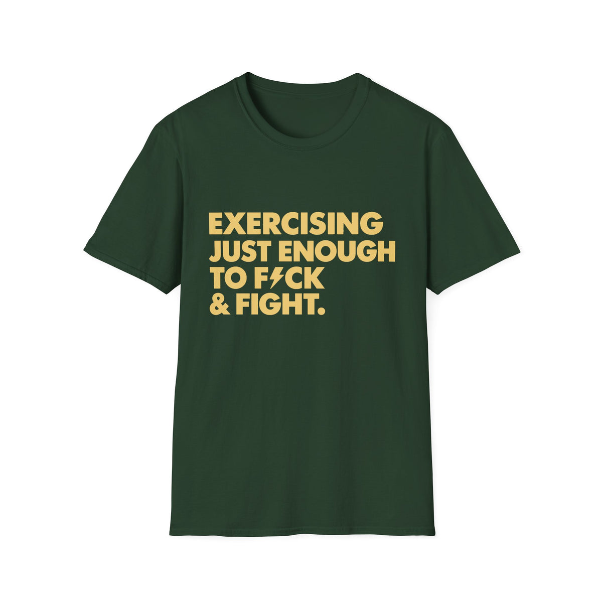 Exercising Just Enough Tee