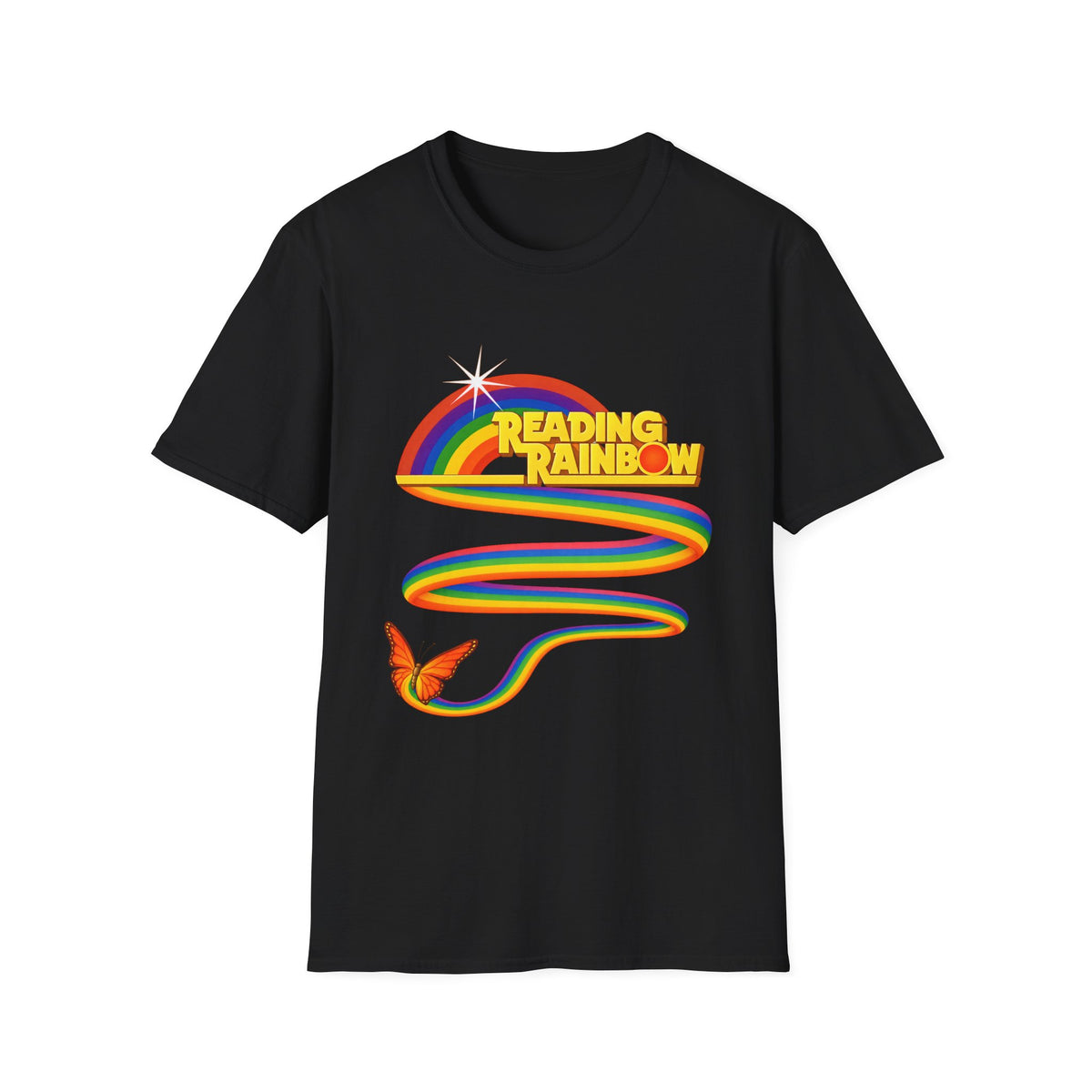 Reading Rainbow Ribbon Tee