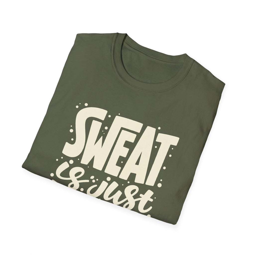 Sweat Is Just Fat Crying Tee