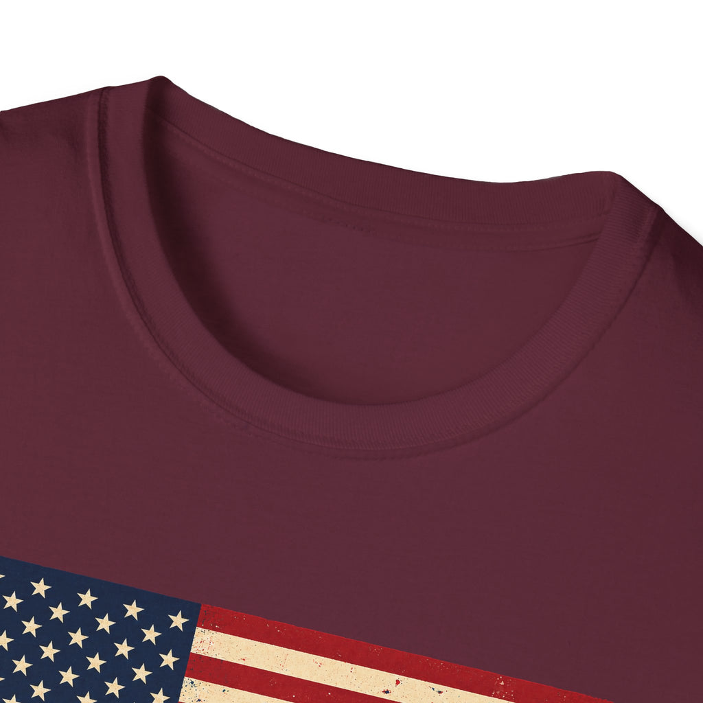 American Flag Mountains Tee