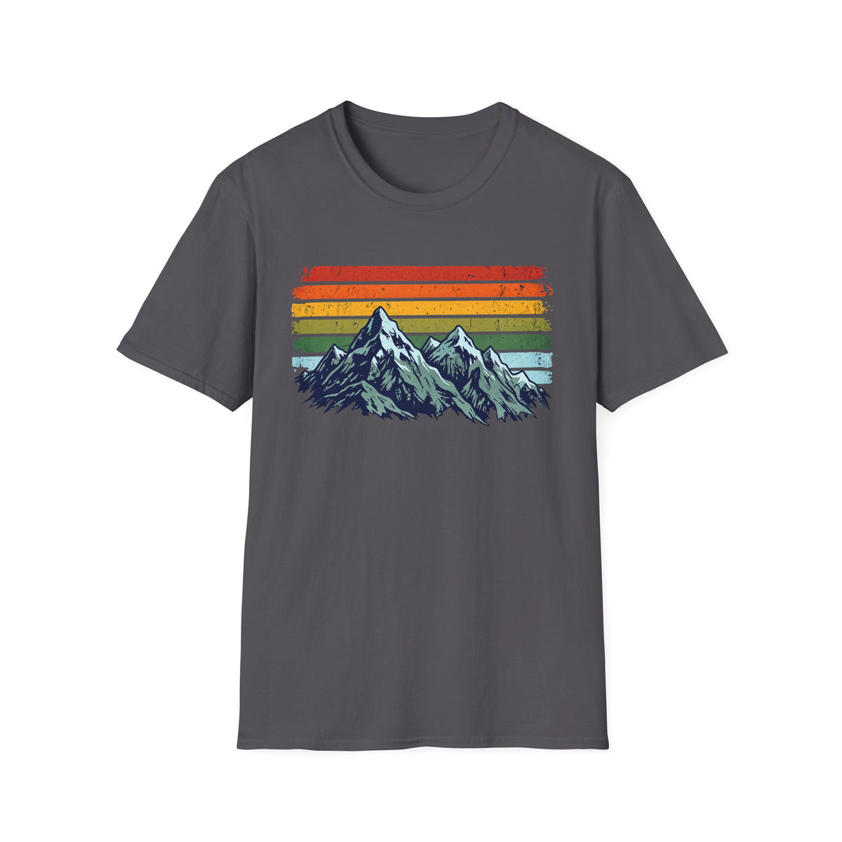 Retro Sunset Mountains Tee