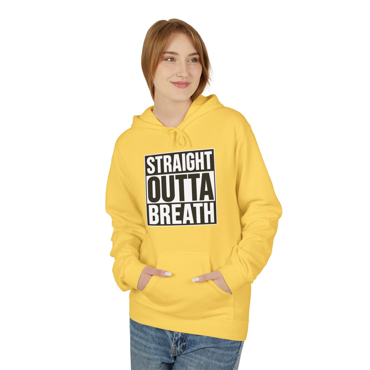 Straight Outta Breath Hoodie