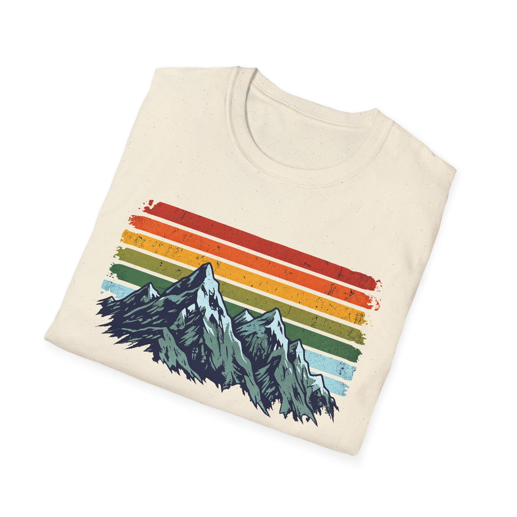Retro Sunset Mountains Tee