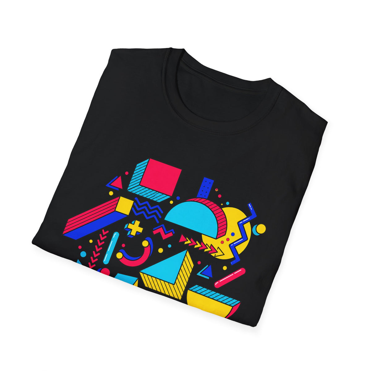 Retro 80s Shapes Tee