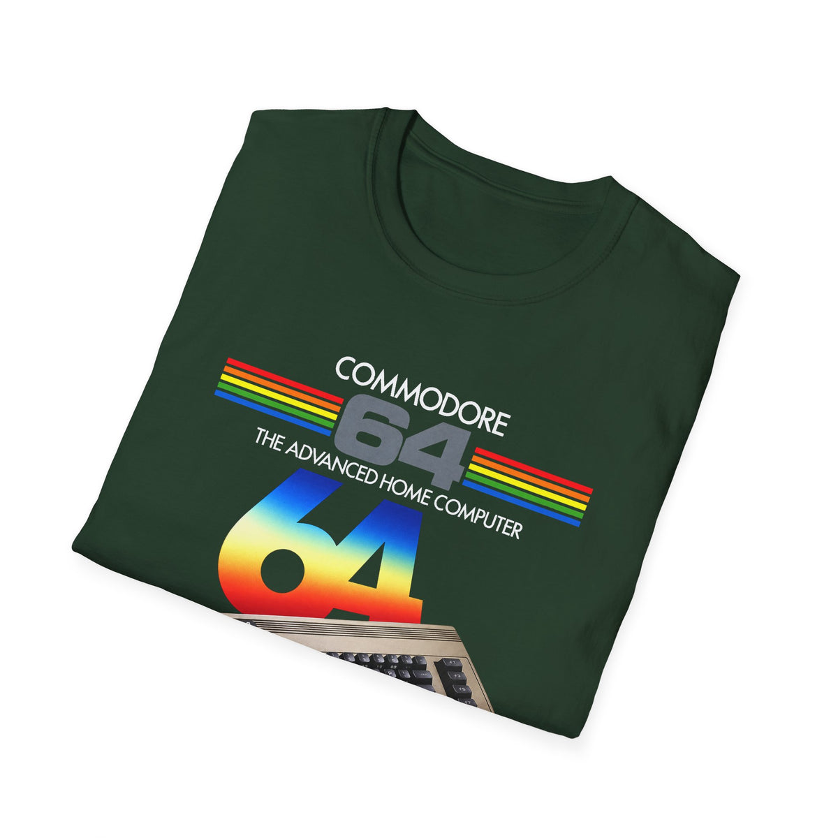 Commodore 64 Rainbow Tee