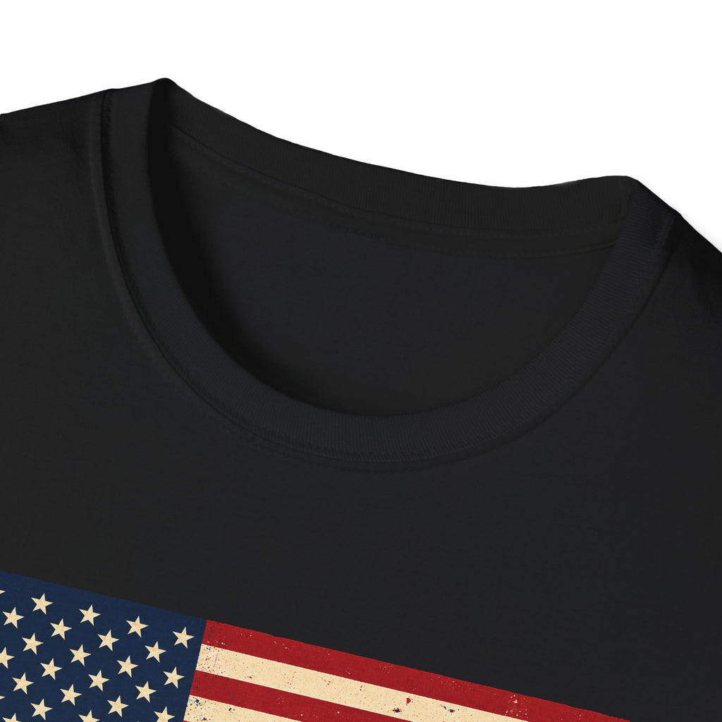 American Flag Mountains Tee
