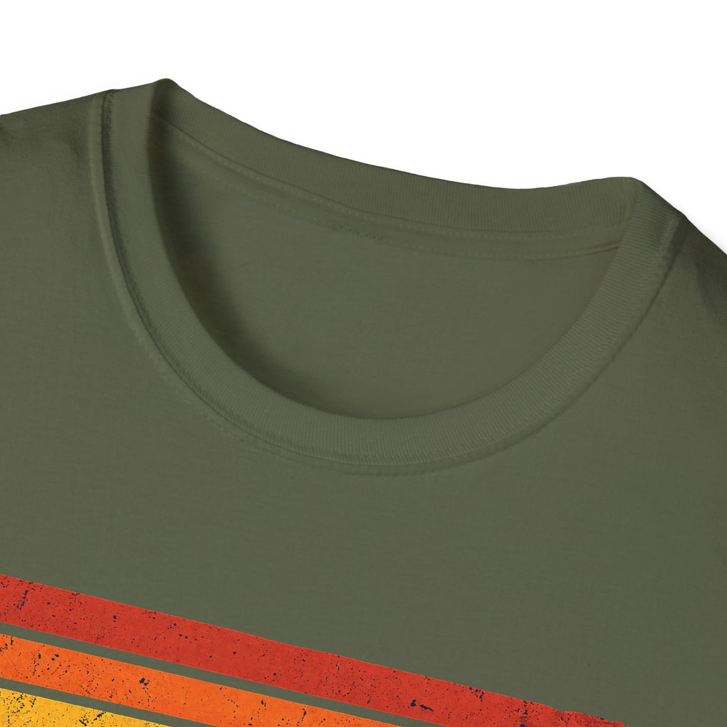 Retro Sunset Mountains Tee