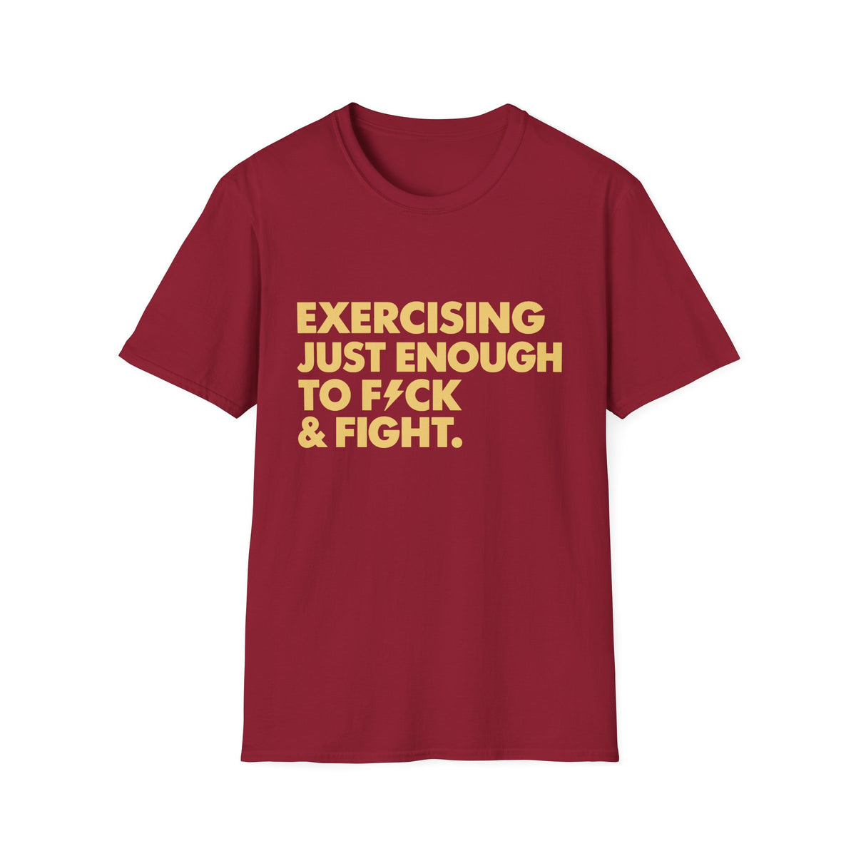 Exercising Just Enough Tee