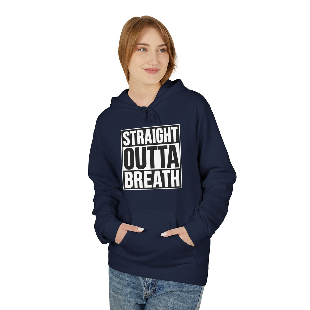 Straight Outta Breath Hoodie