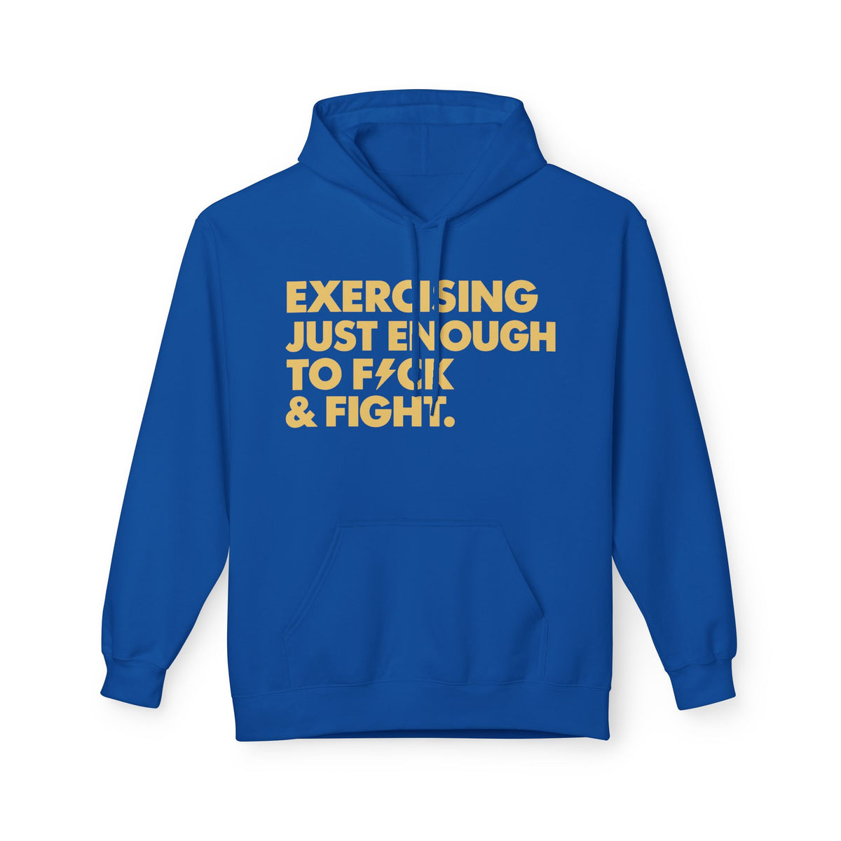 Exercising Just Enough Hoodie