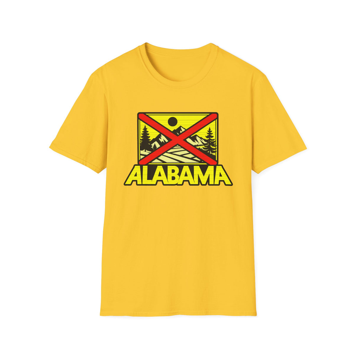 Alabama (Gold) Tee