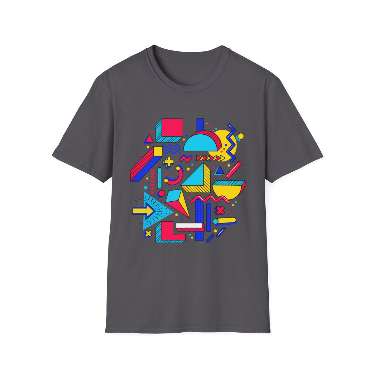 Retro 80s Shapes Tee