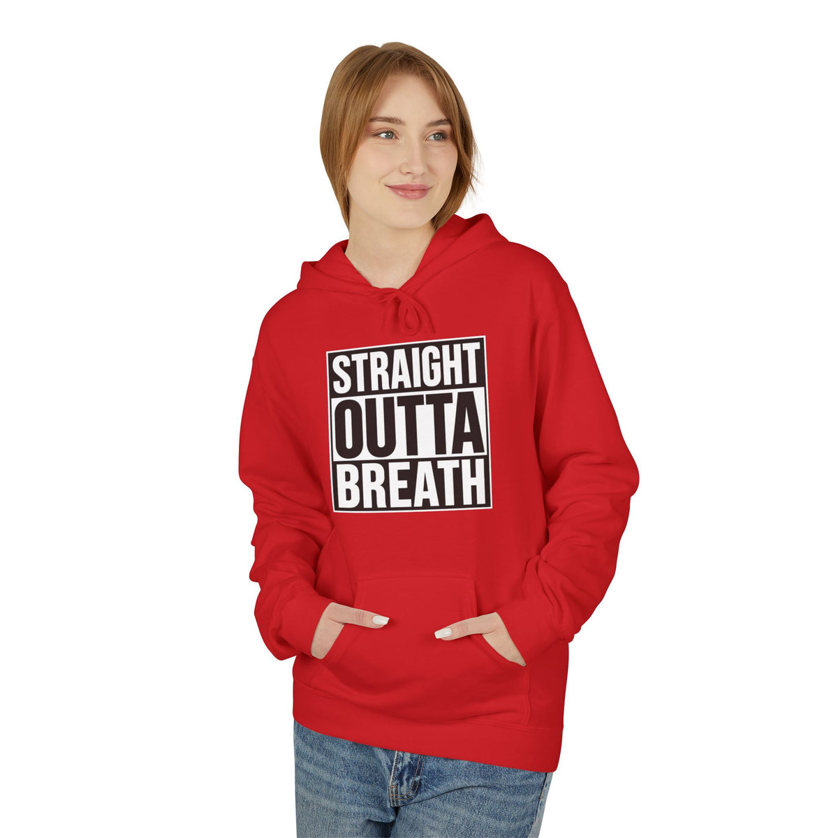 Straight Outta Breath Hoodie