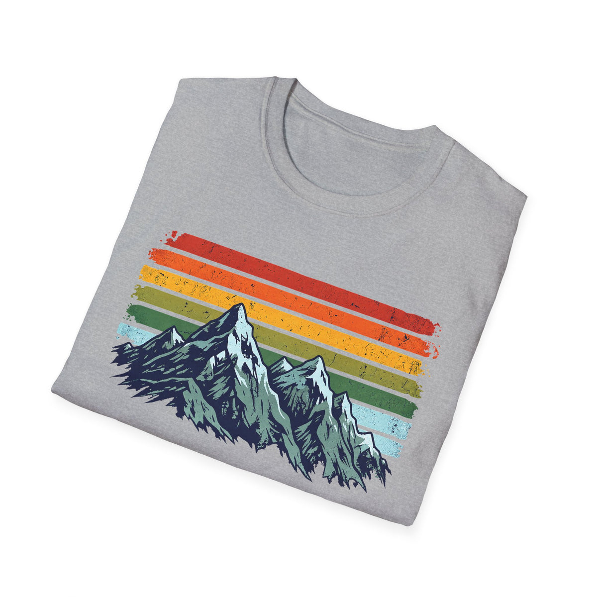 Retro Sunset Mountains Tee