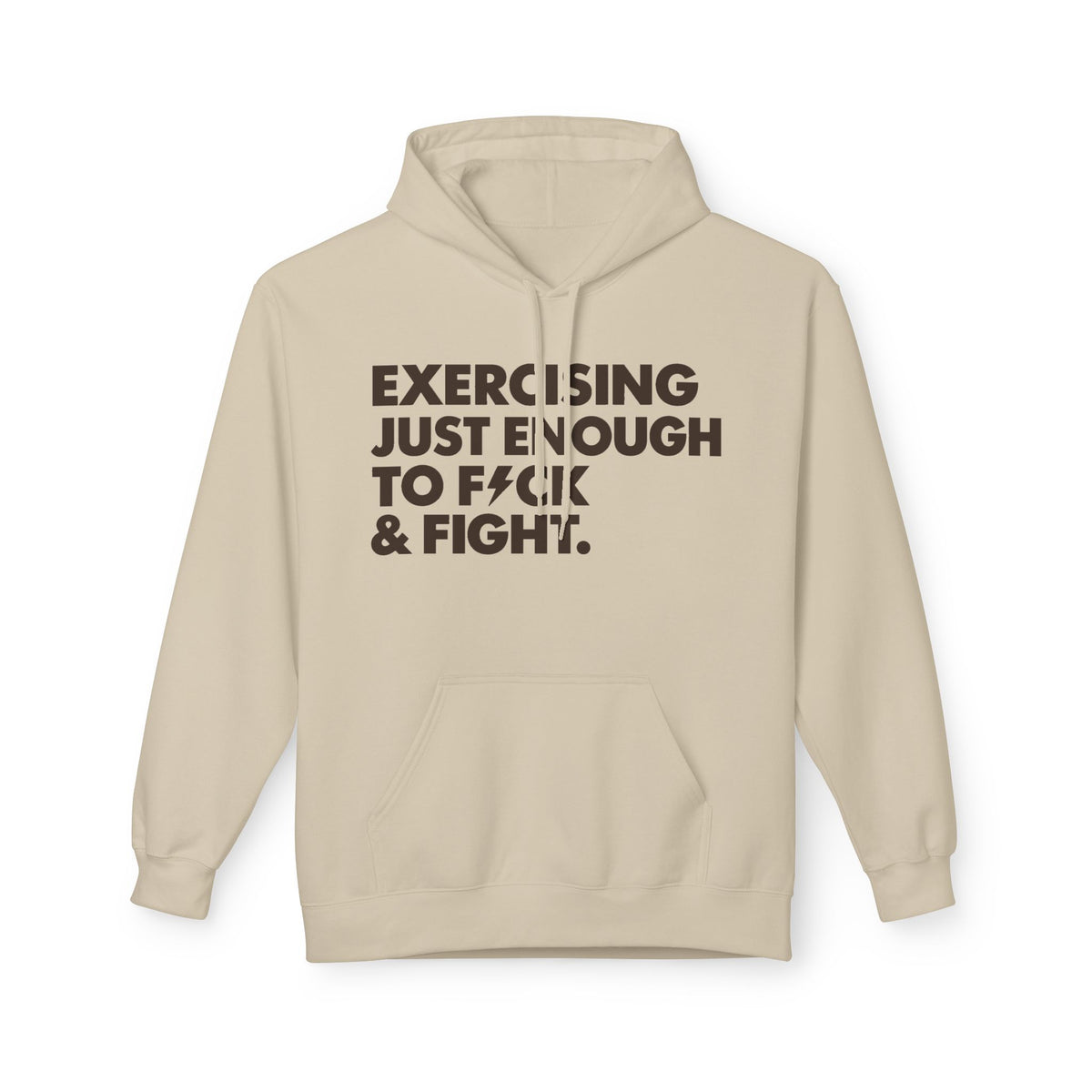 Exercising Just Enough Hoodie