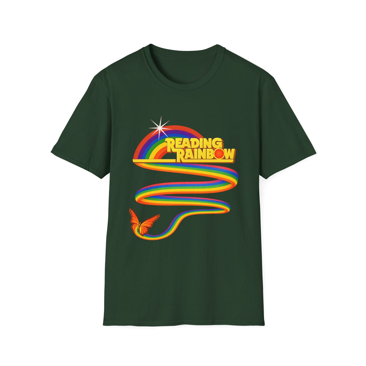 Reading Rainbow Ribbon Tee