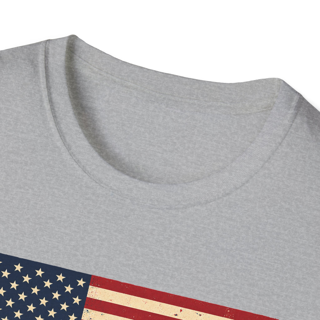 American Flag Mountains Tee