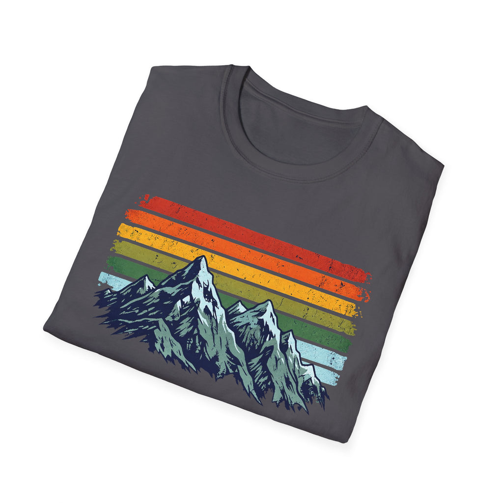 Retro Sunset Mountains Tee