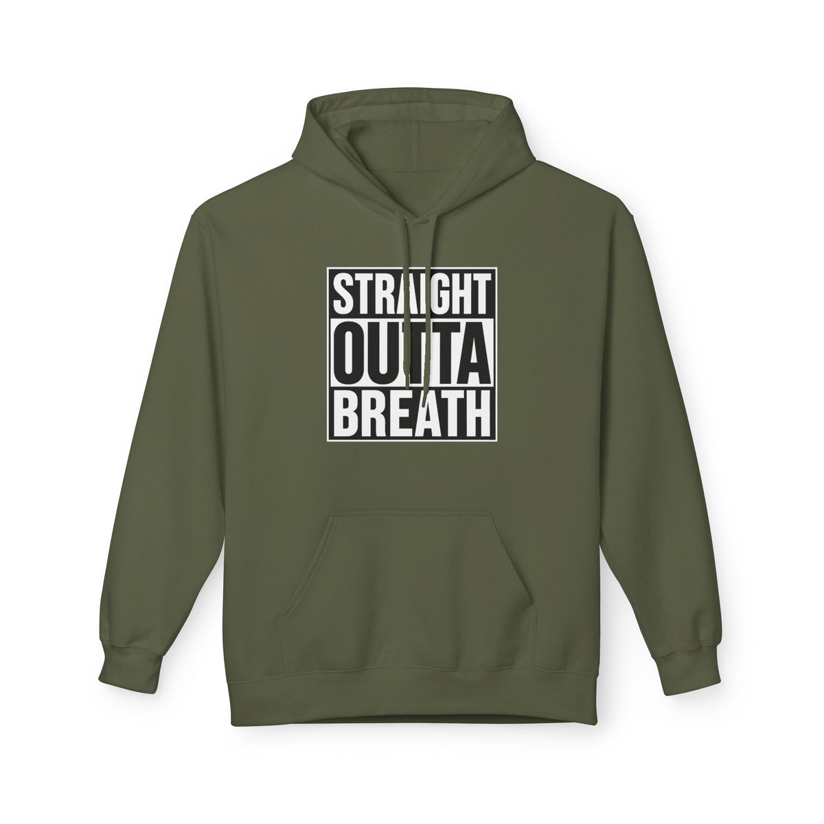 Straight Outta Breath Hoodie