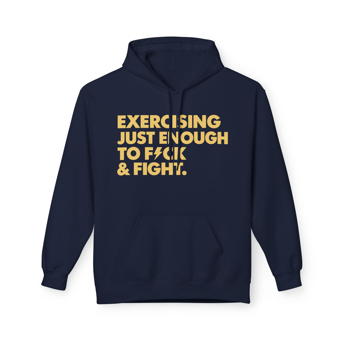 Exercising Just Enough Hoodie